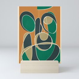 Abstract Line 32 Mini Art Print