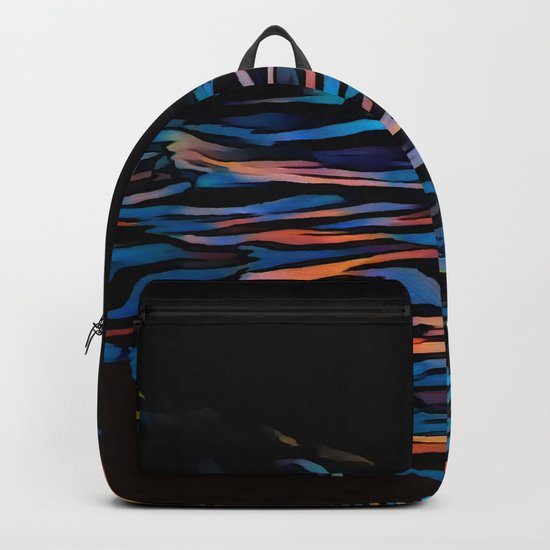 Moon over Beach Backpack