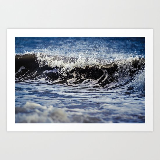 Breaking Waves Art Print