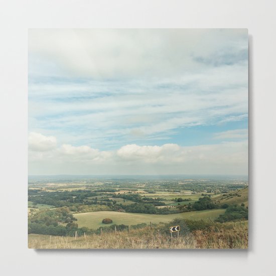 I Can See For Miles Metal Print