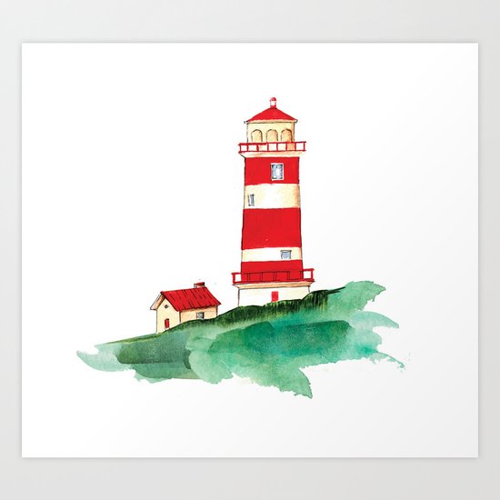 Lighthouse Art Print