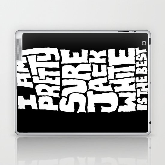Jack White Laptop & iPad Skin