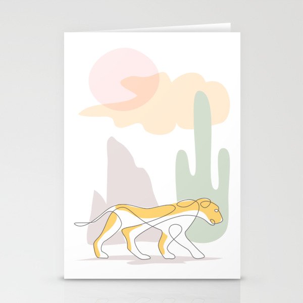 lioness Stationery Cards