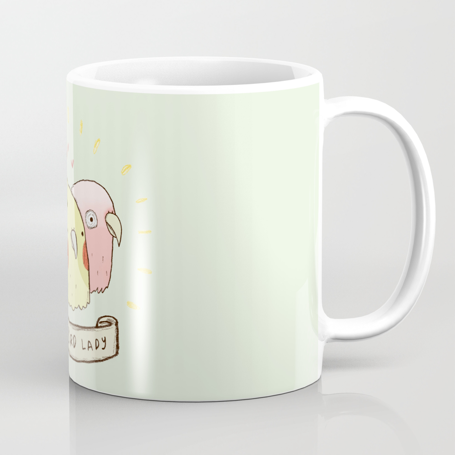 Crazy Bird Lady Coffee Mug By Sophiecorrigan Society6