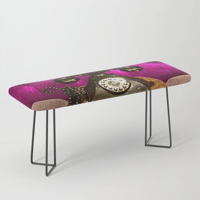 Vintage Elegant French Telephone Bench By Dec02 Society6
