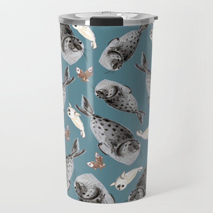 Common seal Travel Mug