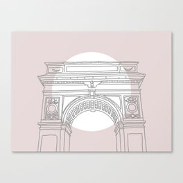 Washington Square Arch Canvas Print