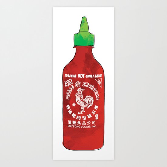 HOT SAUCE Art Print