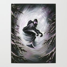 Snowboard Wraith Poster