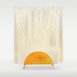 Boho Sunrise  Shower Curtain