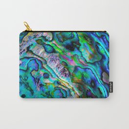 Abstract Paua Abalone Shell Texture Pattern Carry-All Pouch | Motherofpearl, Pattern, Seashell, Pauaabaloneshell, Mermaid, Ink, Shinypauaabalone, Pearlescent, Illustration, Colorfulpaua 