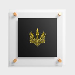 Ukrainian Trident Floating Acrylic Print