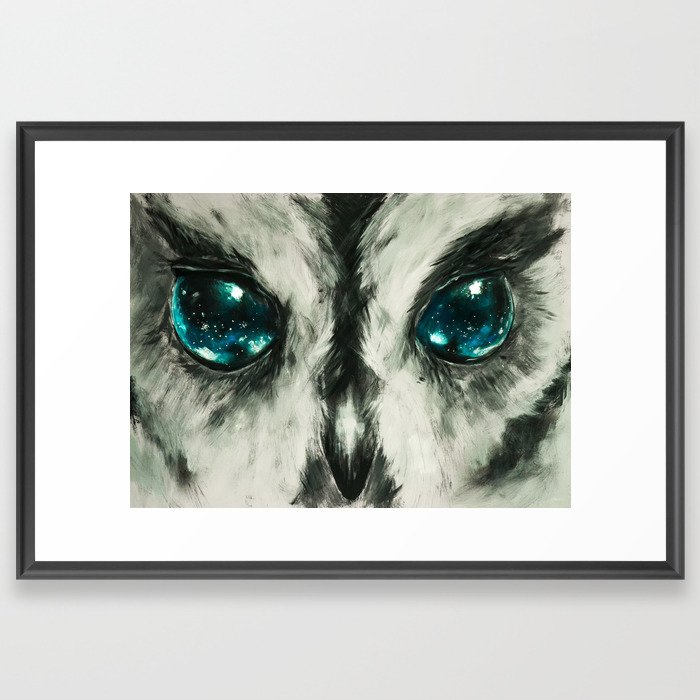 Zeus - The Blind Owl Pt2 Framed Art Print