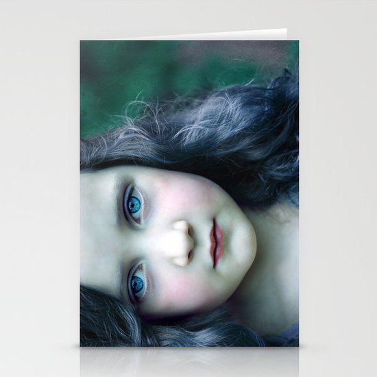 Even in my alternate universe, the rain makes my hair curl. Stationery Cards