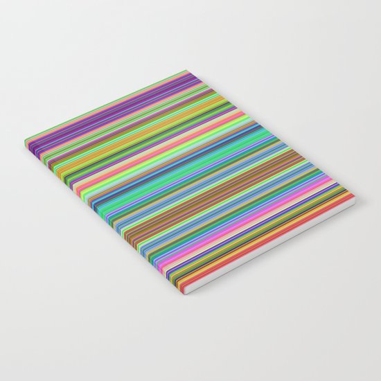 Summer Stripes – Clock 2 - Living Hell Notebook