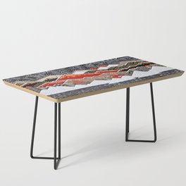 Rocky Mountains Wild (Red) - Landscape Coffee Table