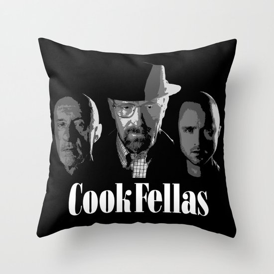 Cook Fellas Throw Pillow