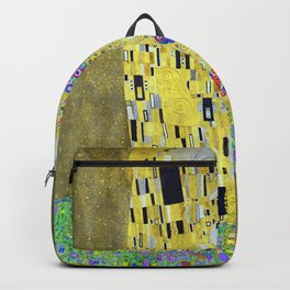 Gustav Klimt The Kiss Rectangular Orientation Backpack