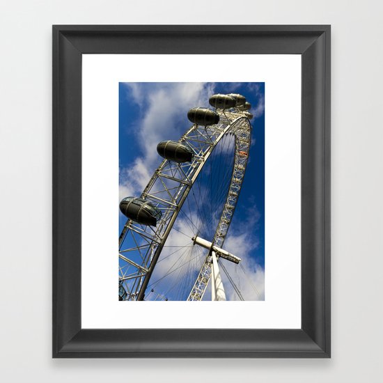 London Eye Framed Art Print