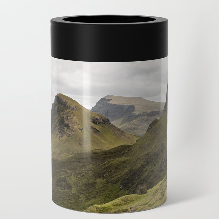 Isle of Skye Landscape | Quiraing in Color Art Print | Nature Travel Photography in Scotland Can Cooler