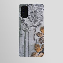 Ammonite Collage Android Case