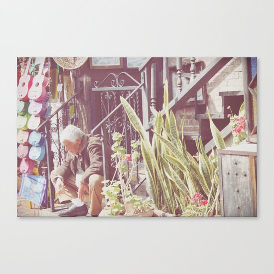 Man, oh Man Canvas Print