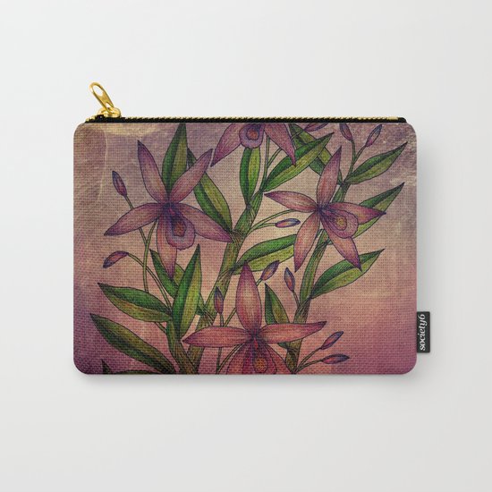Orchid Carry-All Pouch
