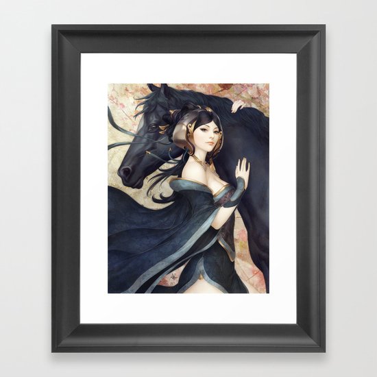Pepper Empress Framed Art Print