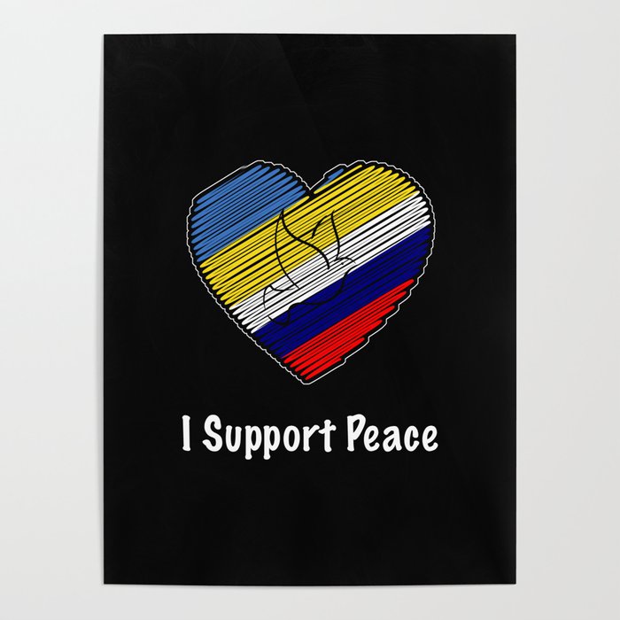 I Support Peace Poster