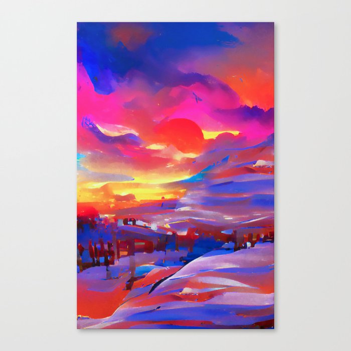 Artic Winds Canvas Print