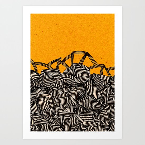 - barricades - Art Print