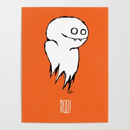 boo - the ghost Poster