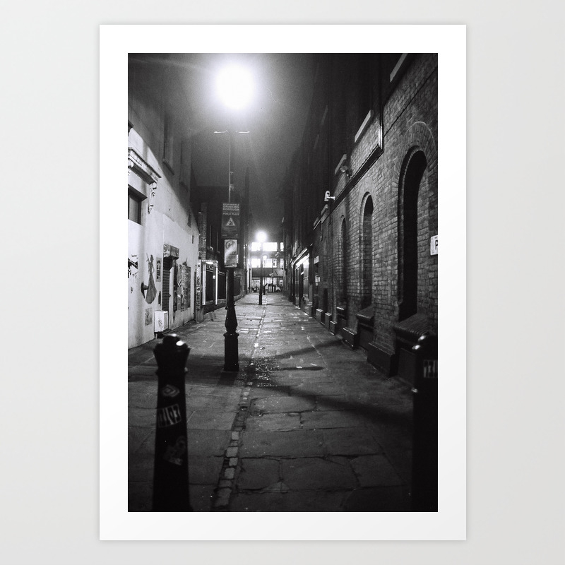 London Alleyway Art Print By Mranathema Society6 London Alleyway Art Print By Mranathema Society6