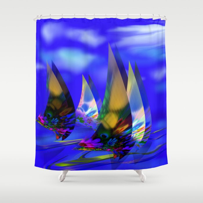 Sail Away Shower Curtain