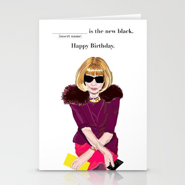 Anna Wintour Stationery Cards