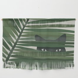 Cat and Plant 53 Wall Hanging