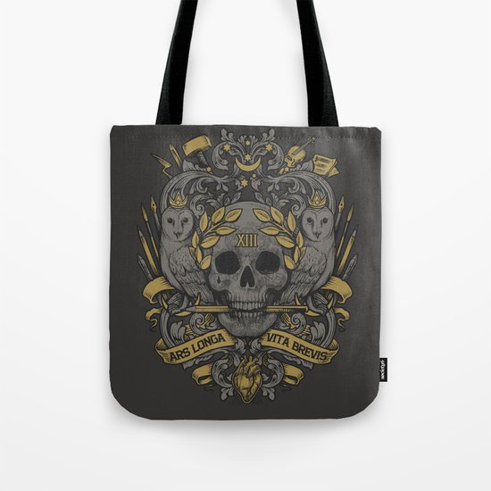 ARS LONGA VITA BREVIS Tote Bag