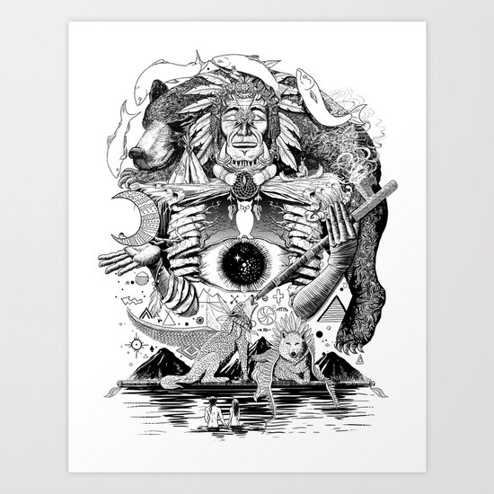 Dream Pipe Art Print