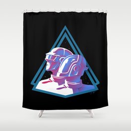 Daft Punk: Daft Deco Shower Curtain