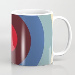 Maui - Classic Colorful Abstract Minimal Retro 70s Style Graphic Design Coffee Mug