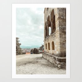 Church with a view - Spain Travel Art Print
