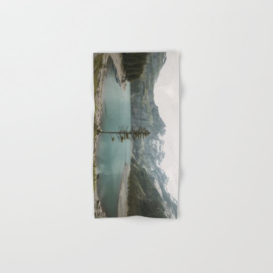 Lone Switzerland Tree - Landscape Photography Hand & Bath Towel