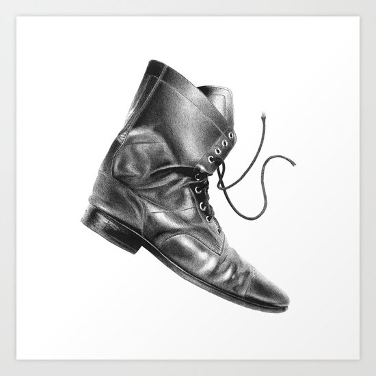 Boot Art Print