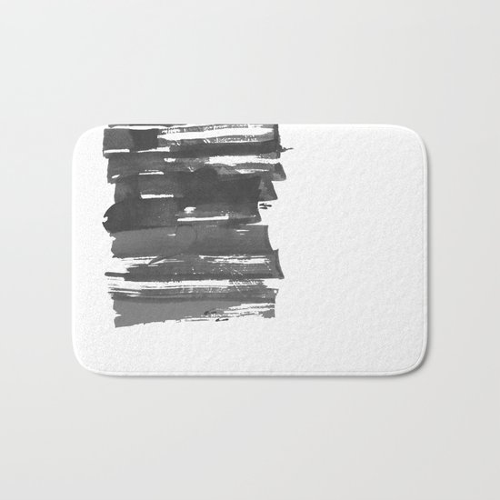 Snow landscape #winter Bath Mat