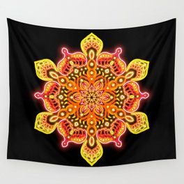 Fire of Happiness Wall Tapestry