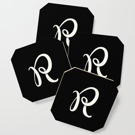 Alphabet Drop Caps Series- R Coaster