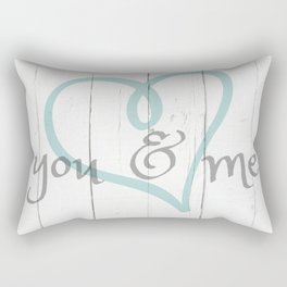 You & Me Rectangular Pillow