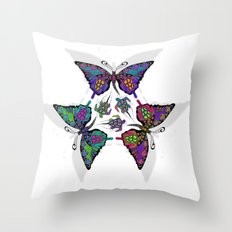 BUTTERTURTLES Throw Pillow