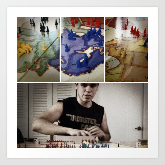 Risk Art Print