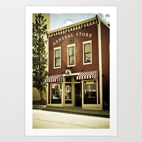General Store Art Print